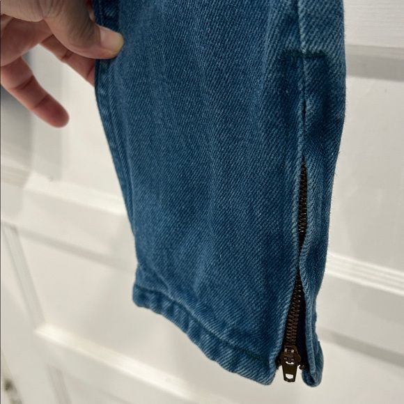 Vintage Guess by Georges Marciano 80s USA Made Ankle Zip High Rise Jeans 4P - Picture 5 of 9